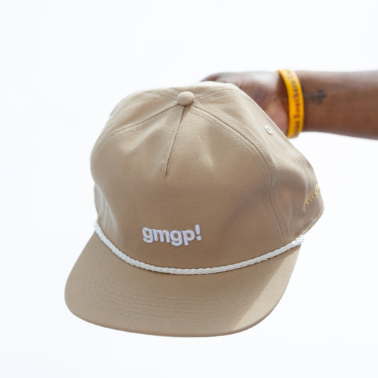 GMGP Tan Snapback