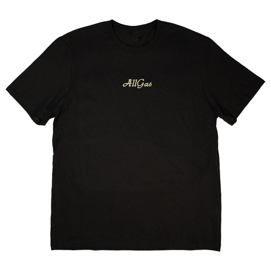 Black All Gas T Shirt